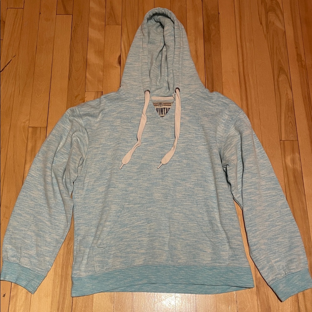 U.S. Vintage Light Blue Hoodie